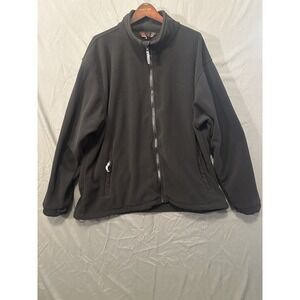 Tingley Full Zip Fleece Jacket Mens 3XL Black Warm